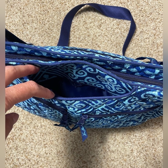 NWOT Vera Bradley Bag Blue Quilt Pattern - Picture 2 of 7